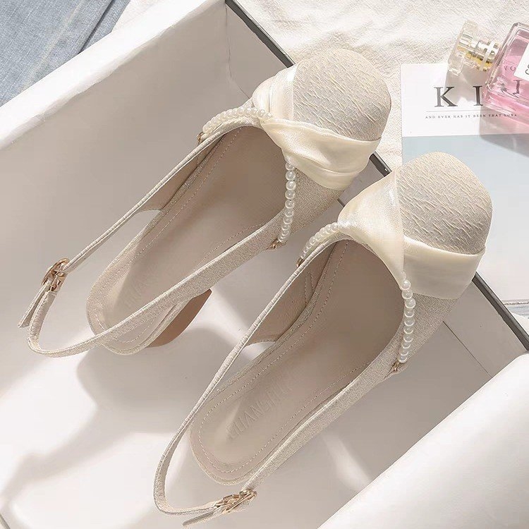 Free shipping Designer Women's Summer 2025 two-wear thick-heeled sandals, versatile one-strap, elegant and comfortable women's shoes