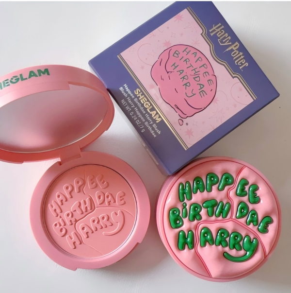 New Arrivals sheglam Blush Magic Movie collaboration Hagrid Cake Blush Cute and energetic peach Pink