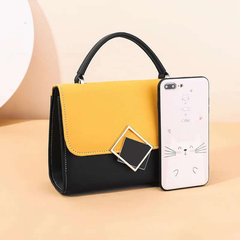 Women Small Handbag Messenger High Quality PU Leather Shoulder Bag Ladies Lock Design Crossbody Bags Female Bolsas