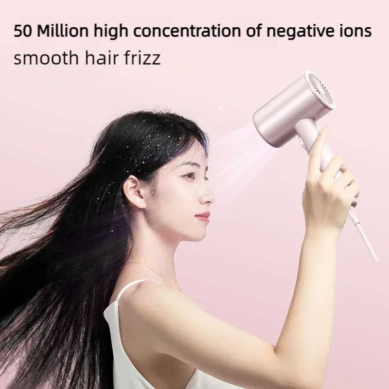 Professional Hair Dryer Hot Cold Wind Air Brush Hairdryer Negative Lonic Blow Dryer Strong PowerDryer Salon Tool 1400W BlowDryer z250520