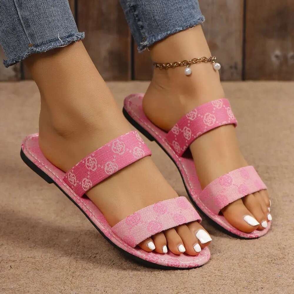 free shipping designer Sandals for woman outdoor breathable light platform slippers fashionable and comfortable pink