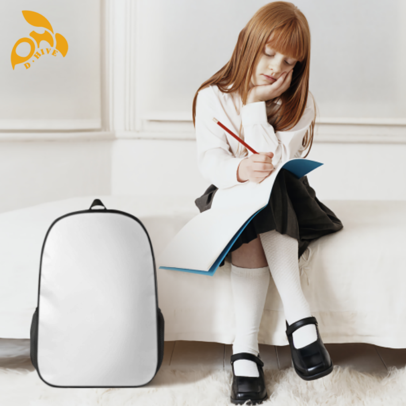 Free delivery. top fashion designers customize and high-quality full-print black schoolbags