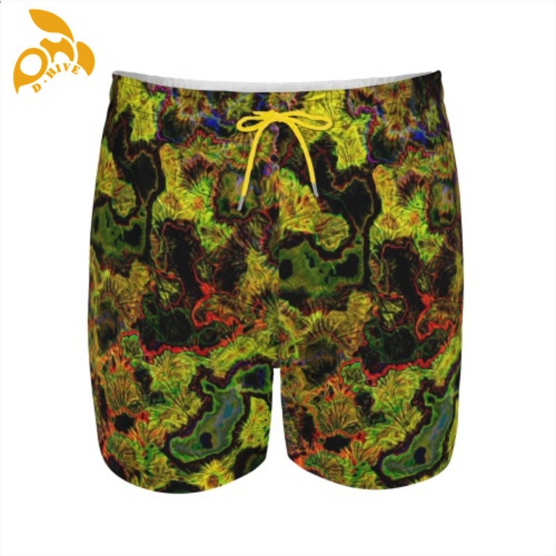 Free Shipping Summer New Fashion designer men's polyester short sport beach pants outdoor swiming size S-3XL