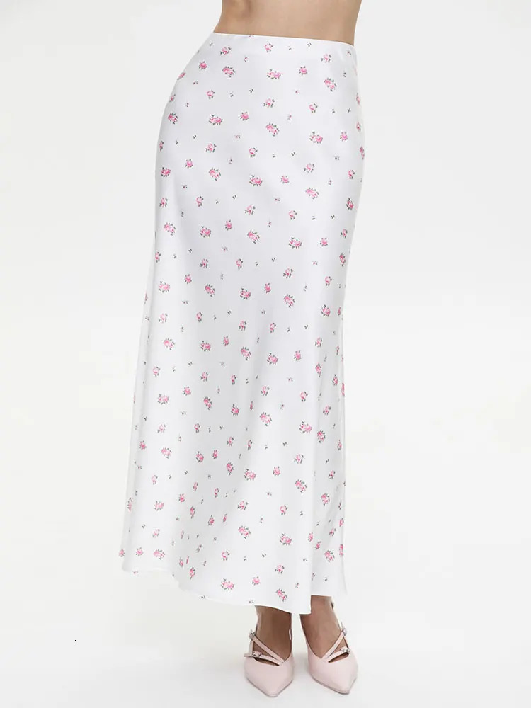 Tossy Summer Printed Fashion Long Skirt For Women High Waist Contrast Patchwork Slim Elegant Party Looks Ladies Y2k Maxi 250520