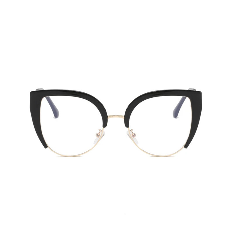 Retro Large Cat Eye Round Frame Women Anti Blue Light Pochromic Radiation Reading Glasses Degree 1.5 2.5 3.5 250520