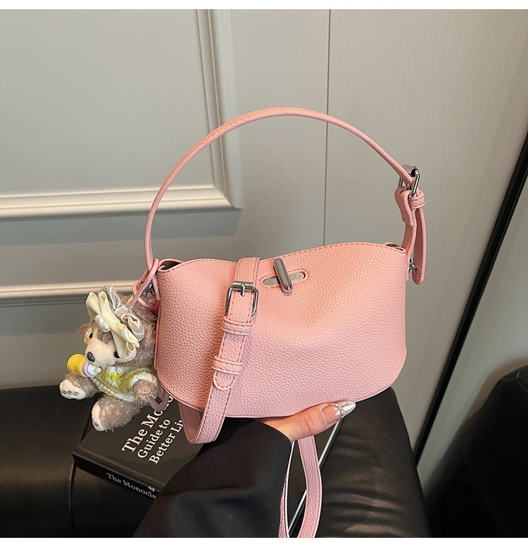 Free Shipping Designer Bag 2025 Spring/summer Women's High End Handbag Fashion Leisure Niche New Multi Functional Shoulder Crossbody Bag Work Pil