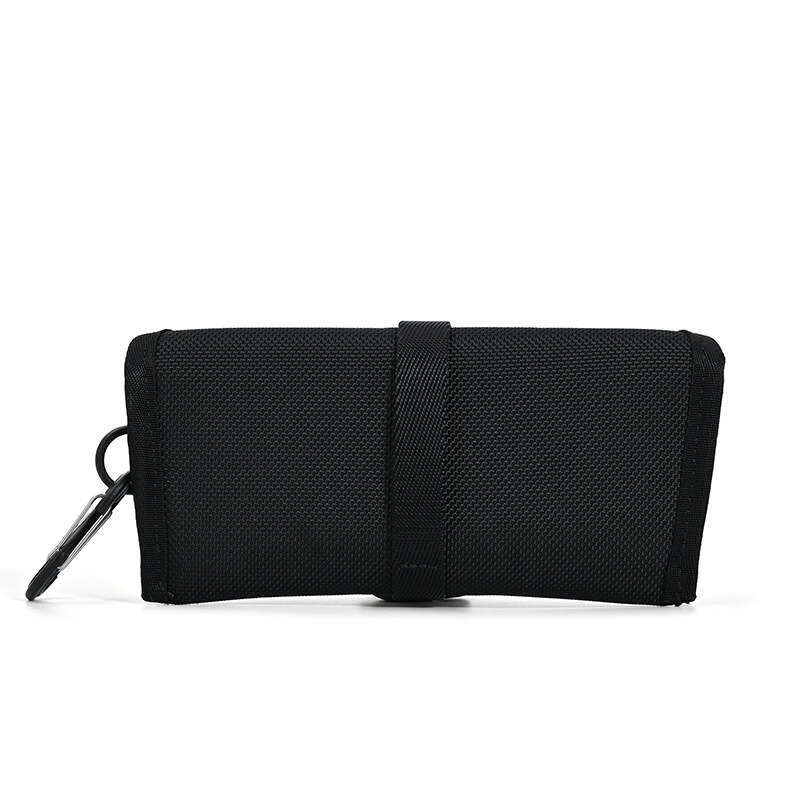Designer nylon bag, portable sunglasses case, waterproof and anti drop function, outdoor sunglasses, myopia glasses storage box
