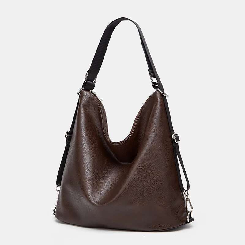 Women's Bags Designer Solid Color Simple Wide Strap Detachable Cloth Strap, Can Used As A Backpack, Shoulder Bag