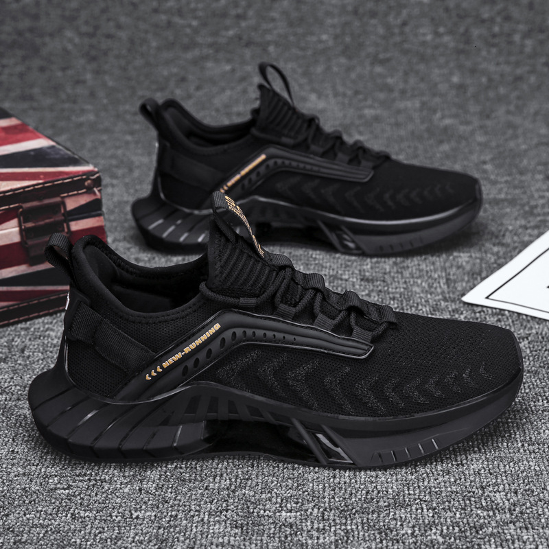 Men S Summer Breathable Versatile Running Fly Woven Mesh Sports Casual Men S Black Trendy Casual Shoes Shoes Ddmysaturn