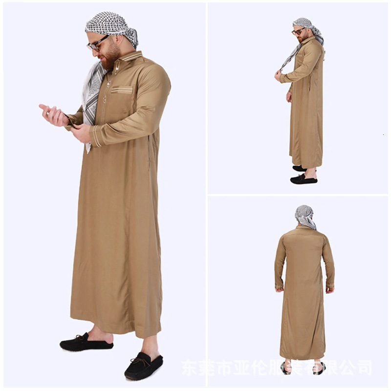 Designer Clothing Muslim Men's Fashion Casual Worship Clothing Factory 2025 New Edition