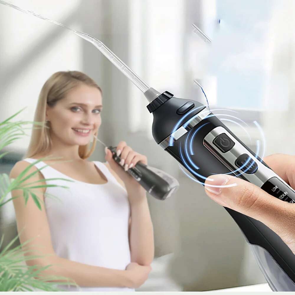 Electric Portable Household Smart Tooth Cleaner Oral Rinse Water Flosser