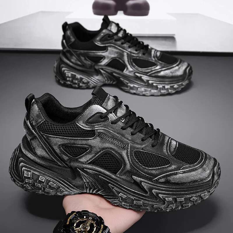 Designer casual shoes Men's Explosive Sole JY Daddy Shoes Thick Sole Increasing All Fashionable Everyday Men's Shoes