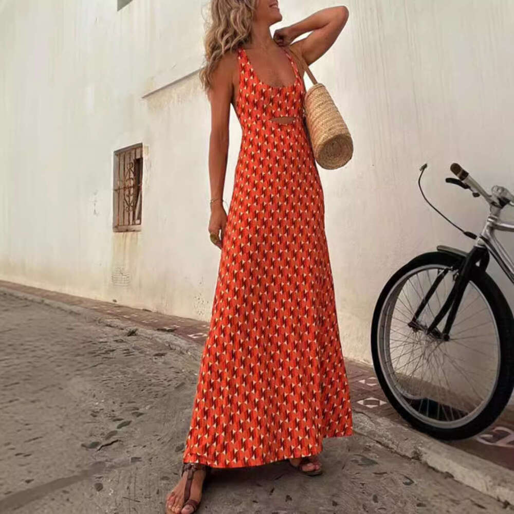 Summer Dresses Fulllace Sexy Buttock Plus Size Womens Clothing Maxi Dress Women Dress 2025 New Popular Womens Clothing Comfortable Slim Fit Printed Lo