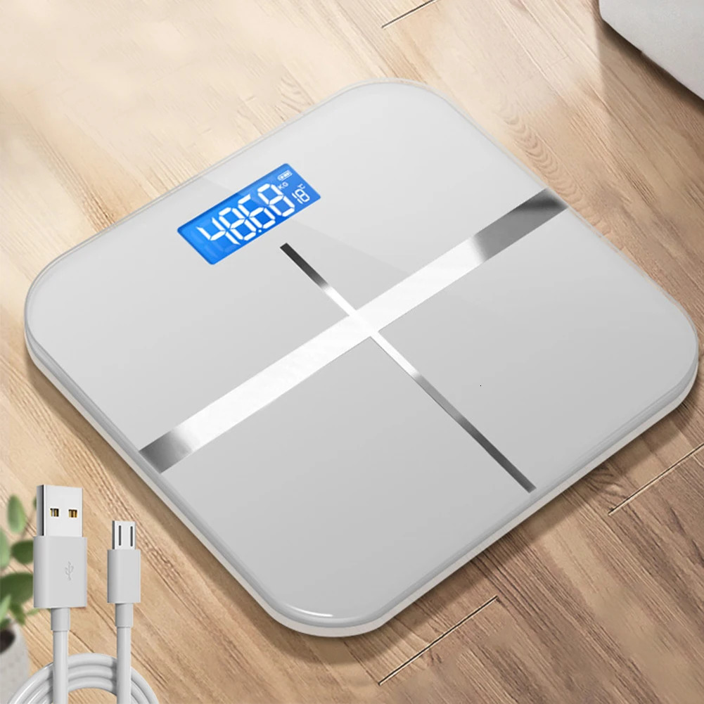 Digital Body Scale Battery-powered Electronic Weight Scale Precision Tool for Home Office Supplies Room Temperature Measurement 250513
