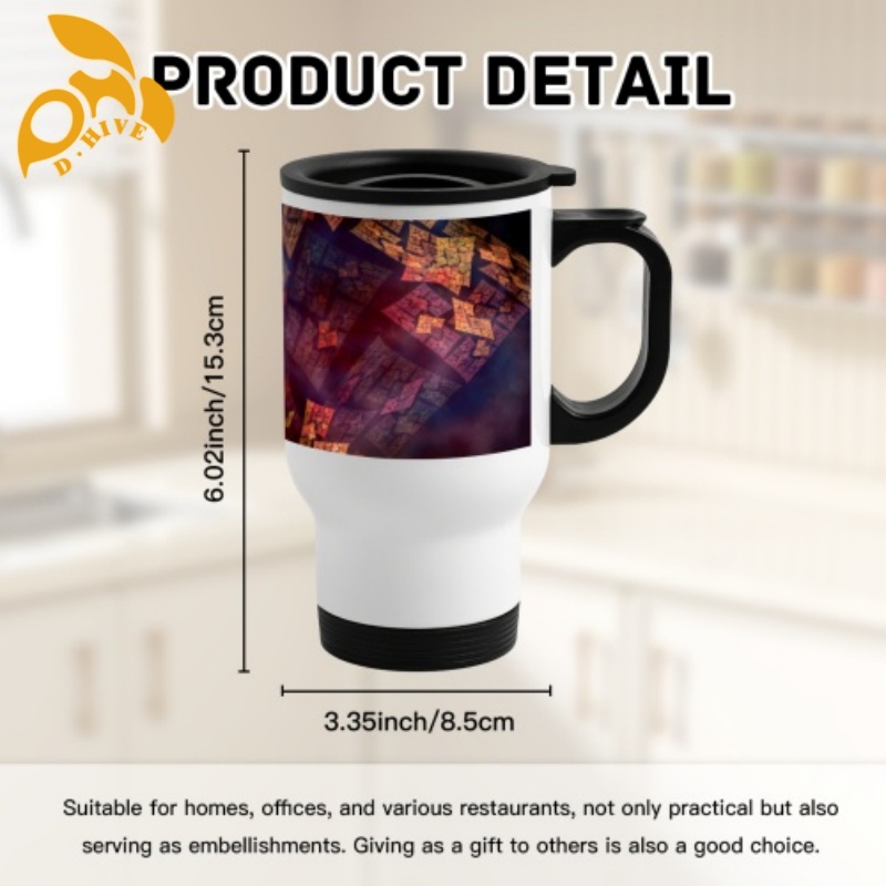 Free Shipping Professional Customized fashion Water Large-capacity handle car cup 140Z stainless steel car straw drink