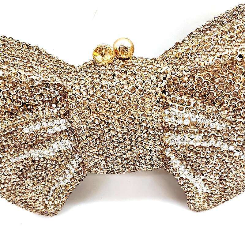 Classical women accessories dias clutches bow knot crystal Bridal wedding party Popsicle purses