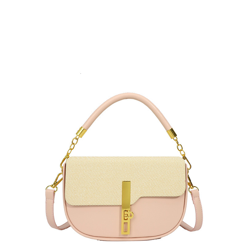 Box color blocked dopamine fashion handbag 2024 new versatile and personalized single shoulder crossbody small square bag