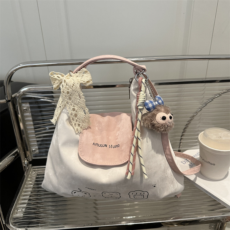 Women's 2025 New Fashionable i Large Capacity Versatile Casual Western Style Single Tote Multi purpose Shoulder Bag