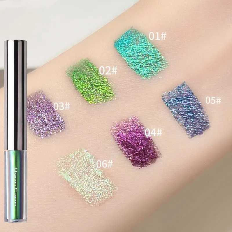 Chameleon Liquid Eyeshadow Eyeliner Sparkling Liquid Eye Shadow Metallic Shining Eye Shadow Liner Makeup Green Purple SilveryXJ250520