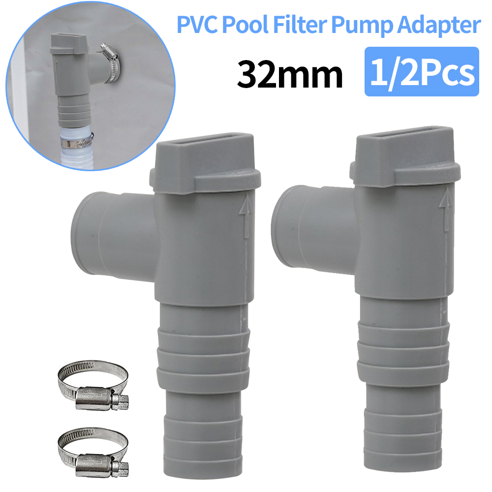Adattatore Della Pompa Filtro Piscina In PVC Intex Pool Valvola Del Globo Di Sc…