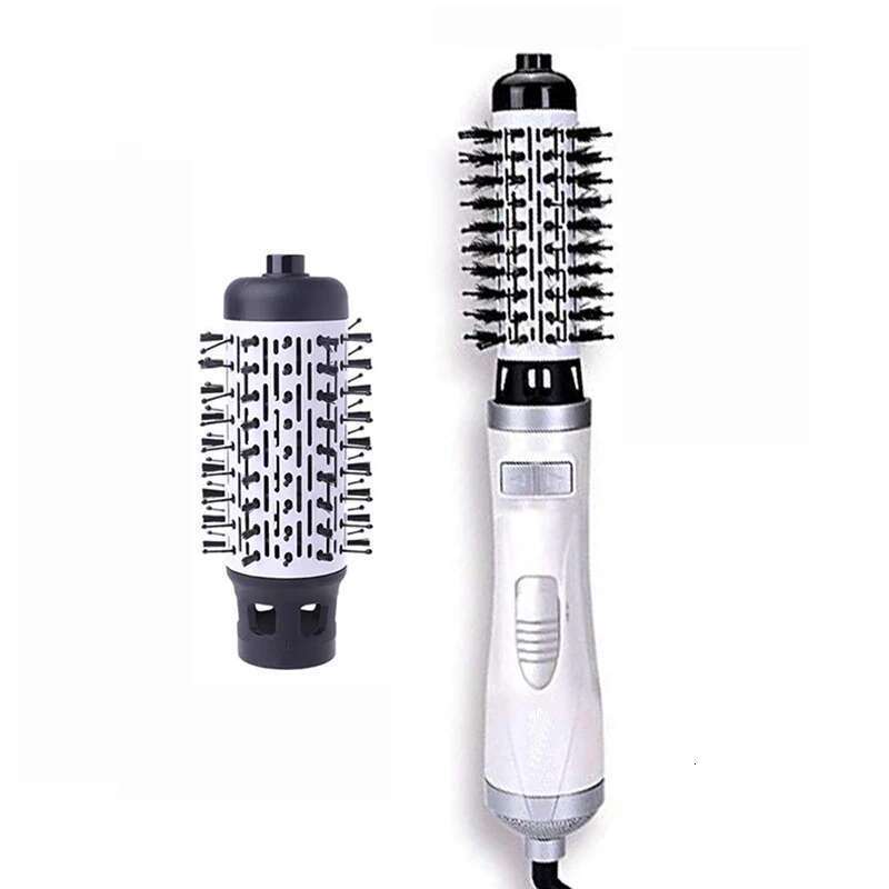 Portable Multifunctional Straightening Comb Hair Curling Iron Electric Power Source Multi-Head Automatic Dryer Brush