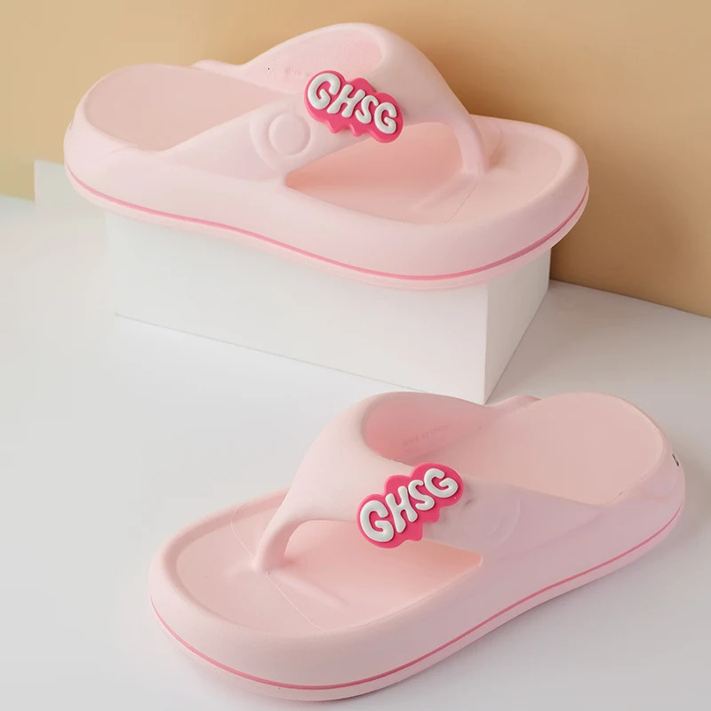 Solid Color Non-slip Leisure Couple Slippers Women Summer Beach Slippers Outdoor Women Flip Flops Breathable Beach sandals women 250519