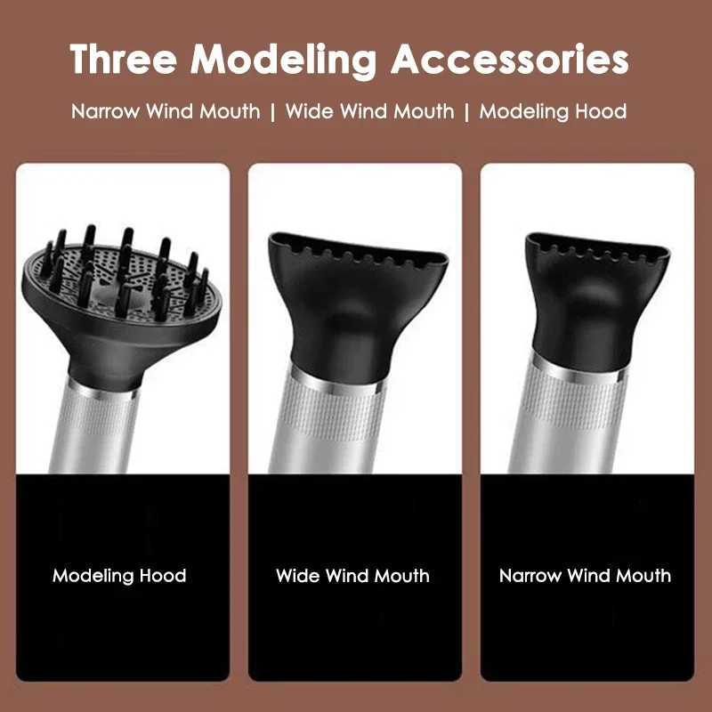 Professional Hair Dryer Infrared Negative Ionic Blow Dryer Hot Cold Wind Salon Hair Styler Tool Hair Blower Electric Blow Dryer z250520MPLM