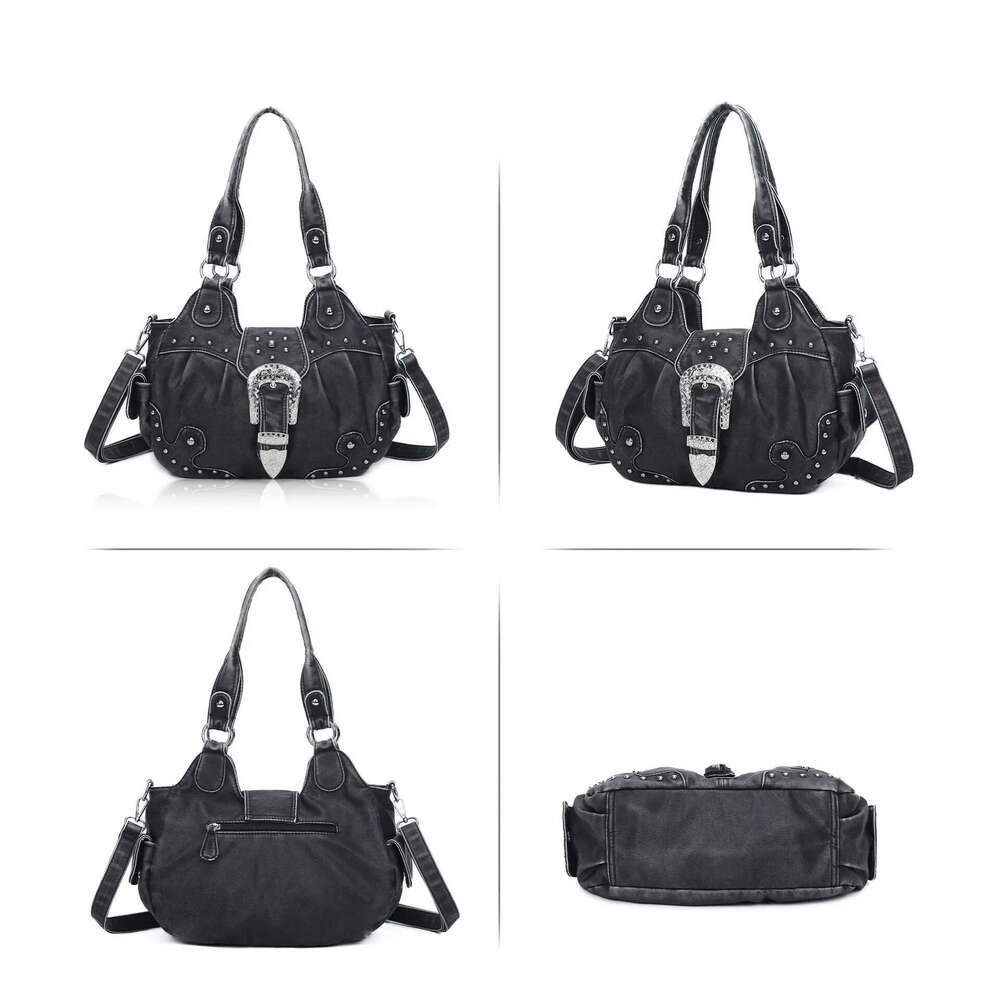 Women Handbag Leopard Top-Handle Bag PU Dumpling Multi-Pockets Shoulder Bags Phone Money Pack