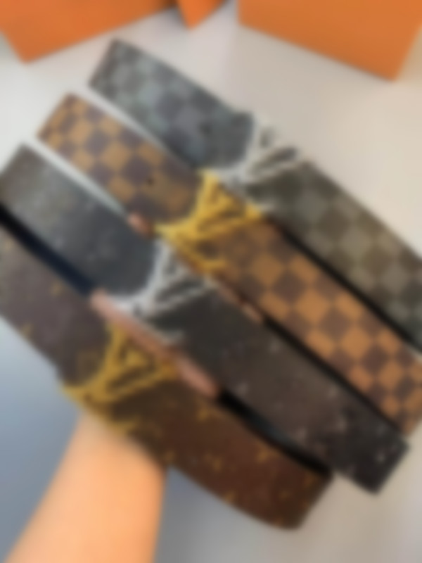 louise Designer lvbeltism Classic Mens Belt Fashion Brand Genuine Letter Printed Womens Accessories Belt Quality lvism Large Gold Buckle Casual Business Belt lvt