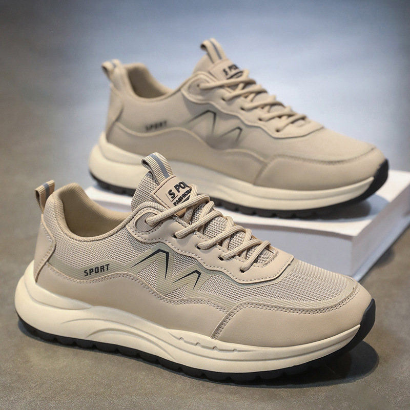 Designer casual shoes Foreign Trade Cross border 2025 New Foreign Trade Men's Shoes Wholesale Soft soled Casual Shoes Korean Edition Breathable S