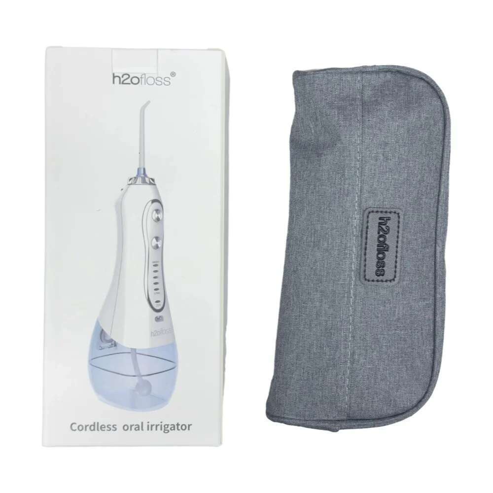 Standard Kit Electric Cordless Oral Irrigator With 5 Pressure Level IPX 7 Waterproof Overheat Protection 300ML Water Capacity