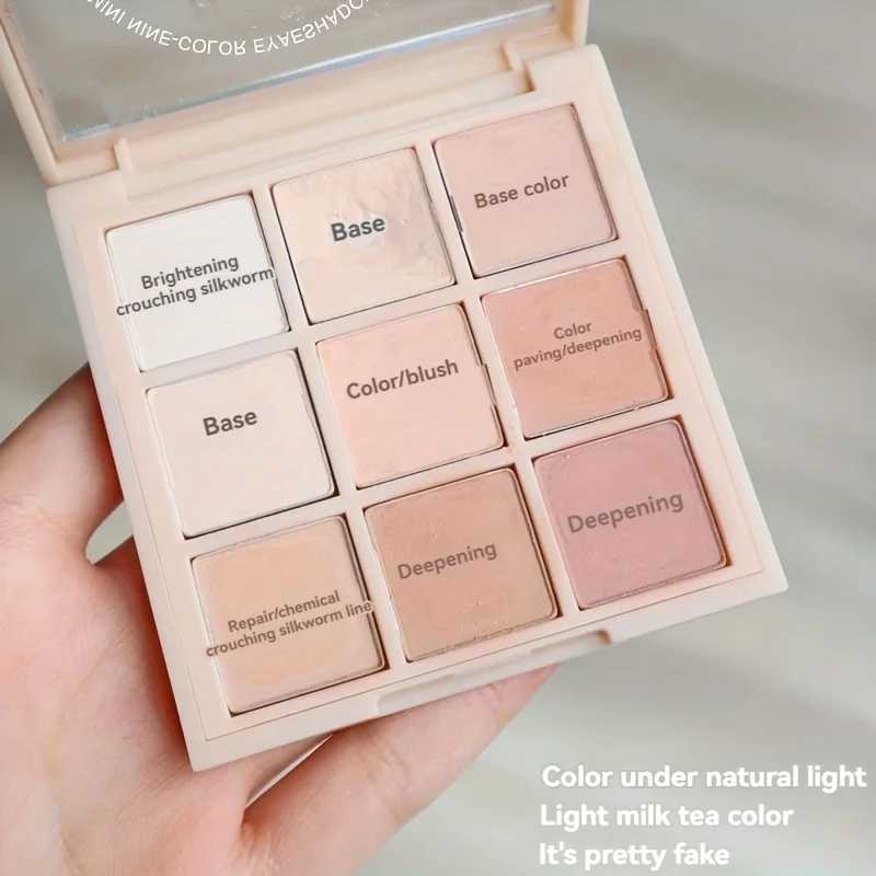 Multifunctional Eyeshadow Palette 9 Colors Various Shades Long Lasting Moisturizing Eye Shadow Palettes for Women Makeup KitXJ250520