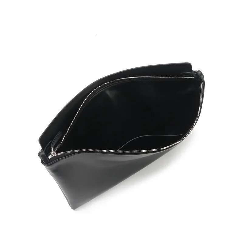 New Simple Style Women's Genuine Split Cow Leather Slim Shoulder Underarm Envelope Bag