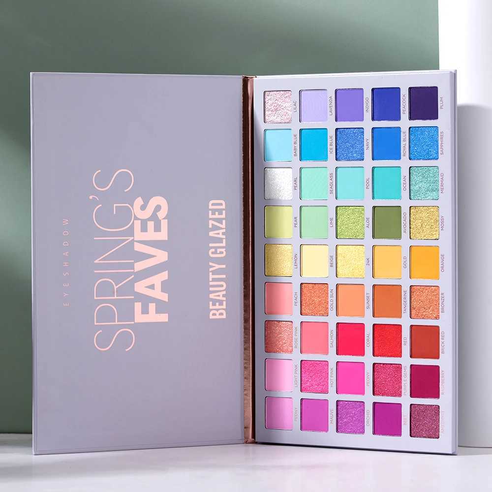 Beauty GlazedSprings Faves BePerfect Beauty Waterproof Eyeshadow Palette Shimmer Highlighter Contour Glazed Makeup for Eyes W250520