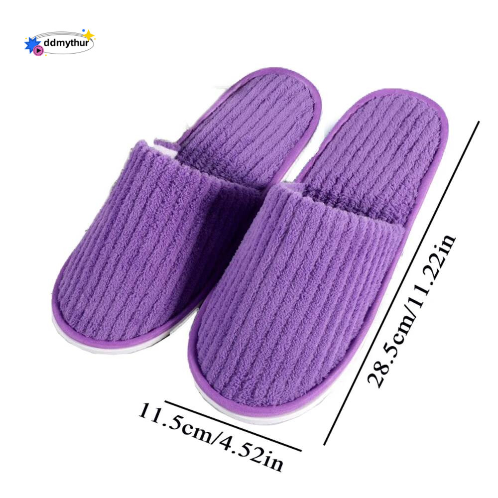 Women Home Slippers Indoor Bedroom Light Eva Couple Slipper Solid Soft Flip Flops Autumn Winter Warm Furry Plush Shoes ddmythur