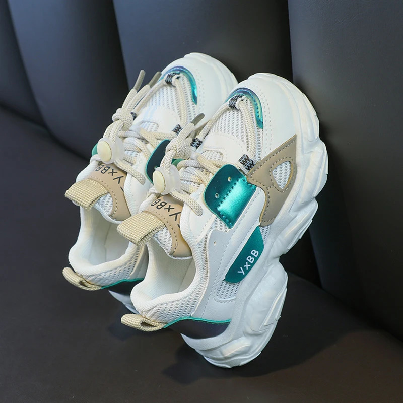 Size 21-36 Baby Toddler Shoes For Boys Girls Breathable Mesh Little Kids Casual Sneakers Non-slip Children Sport Shoes Tenis 250519CJ