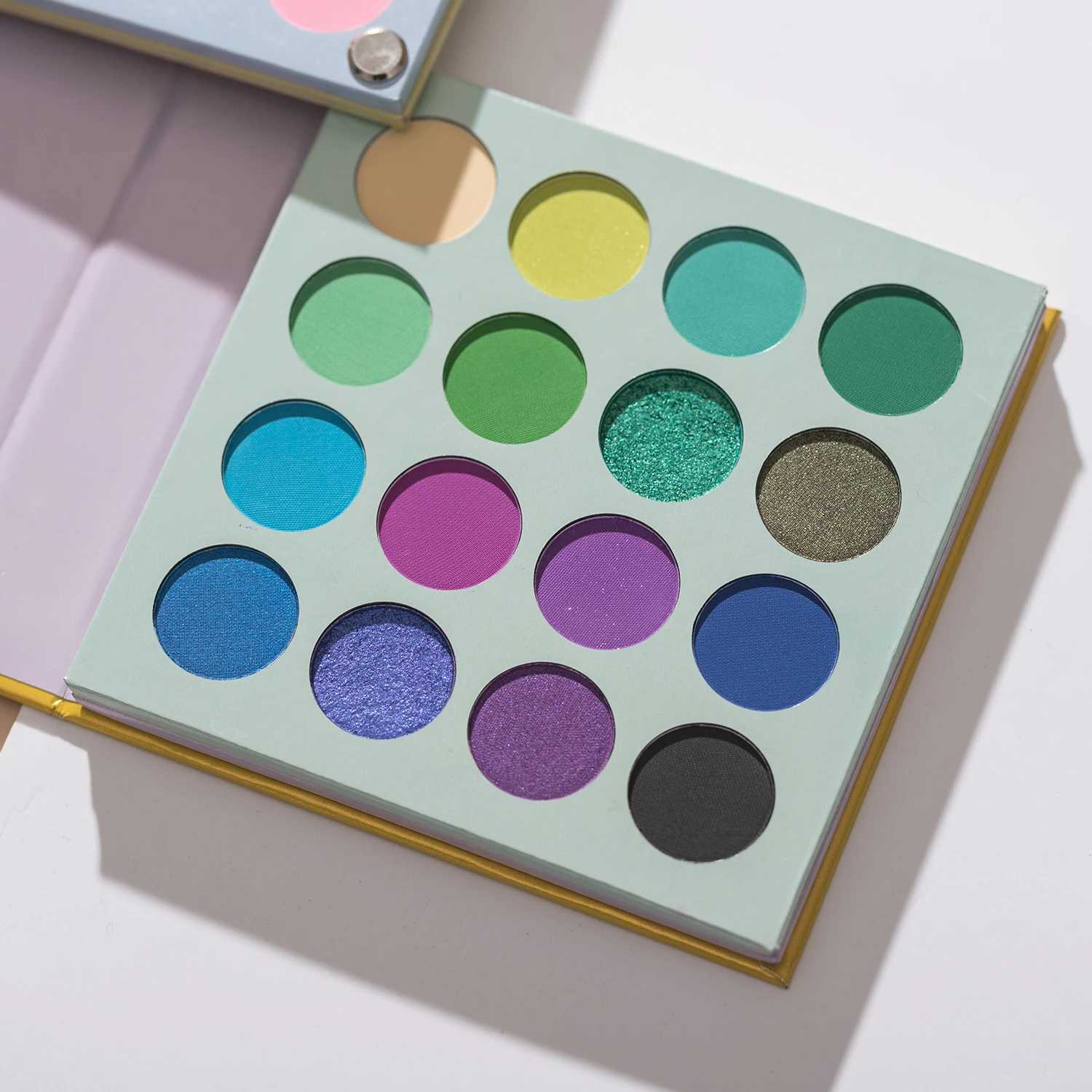 Beauty Glazed 64 Color Twist Eyeshadow Palette 4 IN 1 Turning PageShimmer Matte Glitters Makeup TrayGifts For Women W250520