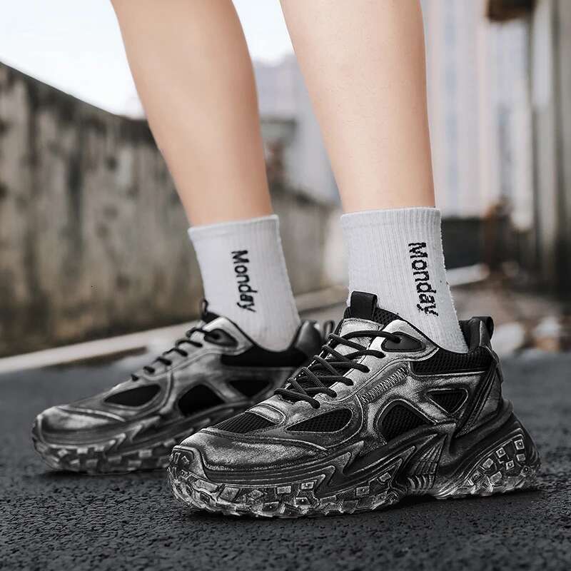 Designer casual shoes Men's Explosive Sole JY Daddy Shoes Thick Sole Increasing All Fashionable Everyday Men's Shoes