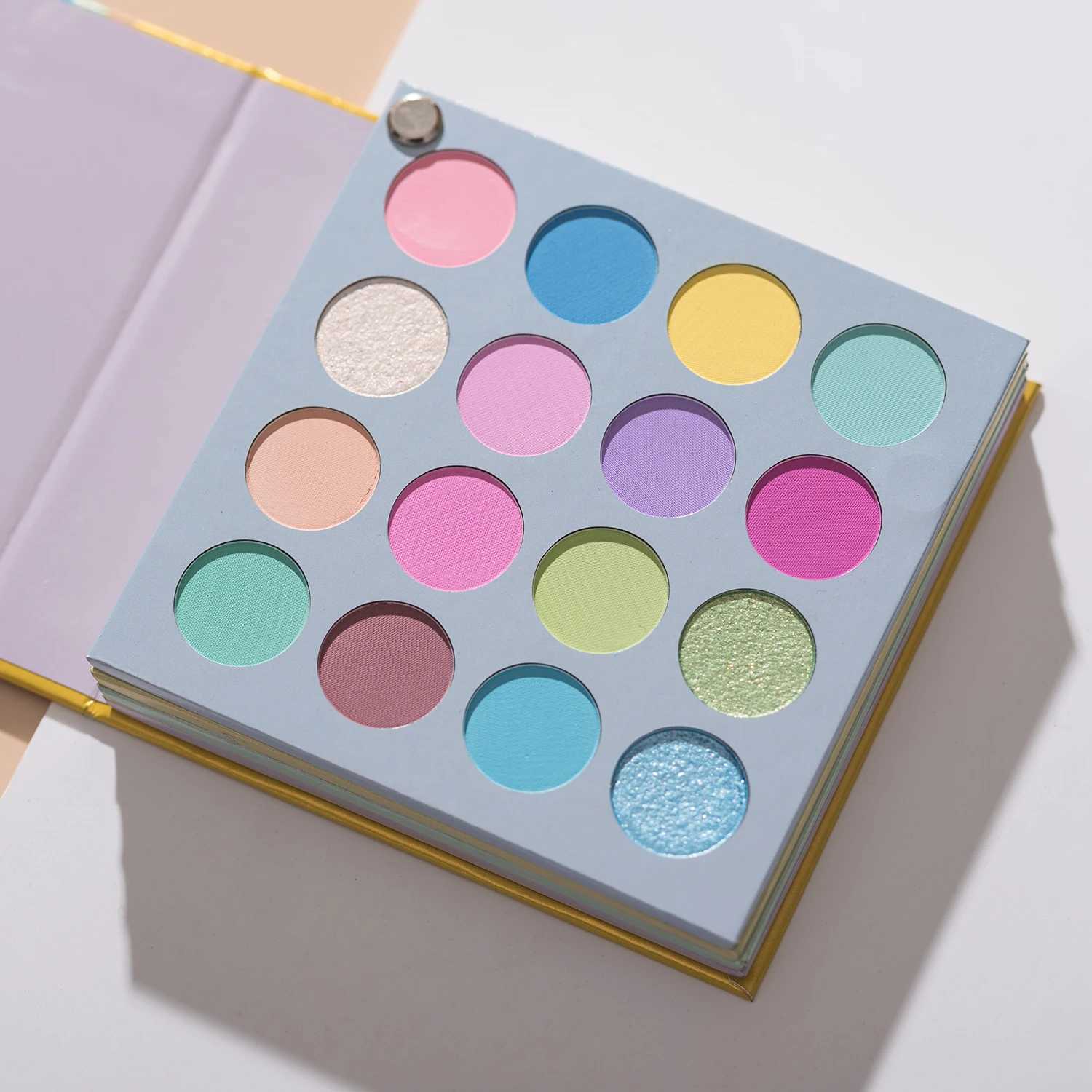 Beauty Glazed 64 Color Twist Eyeshadow Palette 4 IN 1 Turning PageShimmer Matte Glitters Makeup TrayGifts For Women W250520