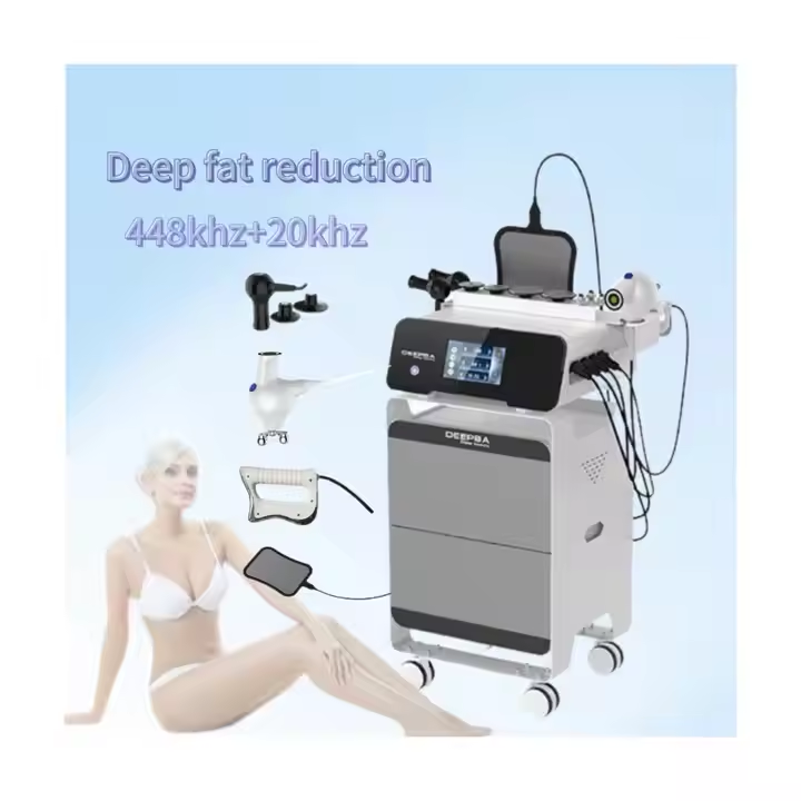 3 in 1 Tecarterapia 448khz Cet RET RF Slimming Machine for Knee Pain Relief Physio Physiotherapy Deepba