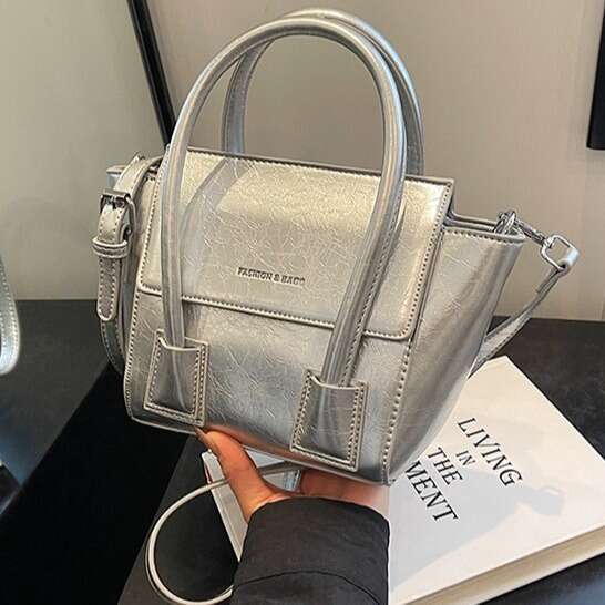 Hot New Hot Handbag Women's Trendy Fashion Texture Popular Single Shoulder Crossbody Bag