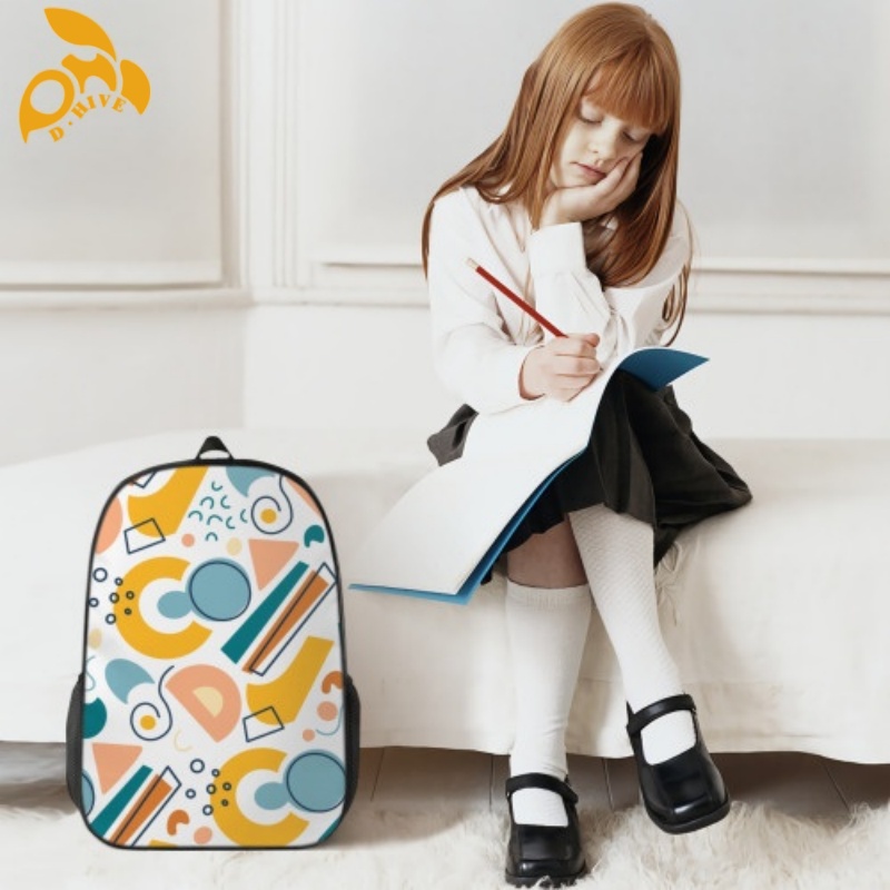Free shipping: fashion designer custom round beige, black semi-long lightweight, simple and portable casual schoolbags, insulated meal bags, pen cases
