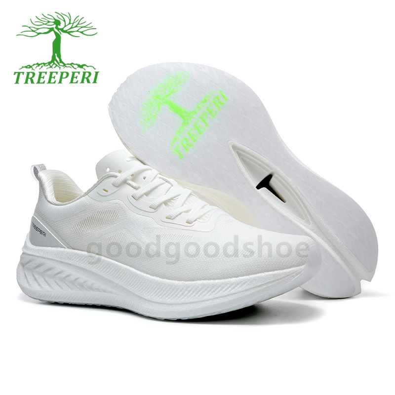2025 Treeperi mens trainers Light Comfort 2.0 V2 Carbon running shoes Unisex Comfortable Breathable Luxury White Black low-top outdoor sports women sh