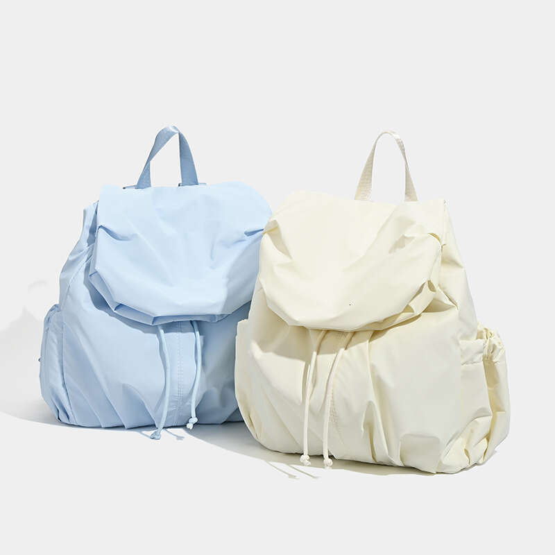 Women's Bags Designer Women's Bags Designer Japanese And Korean Nylon Backpack For Women's Summer New School Bag, Casual Travel Handbag