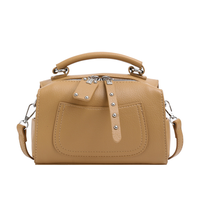2023 New Trendy Fashionable Shoulder with High Quality and Western Style Handbag Boston Pillow Bag