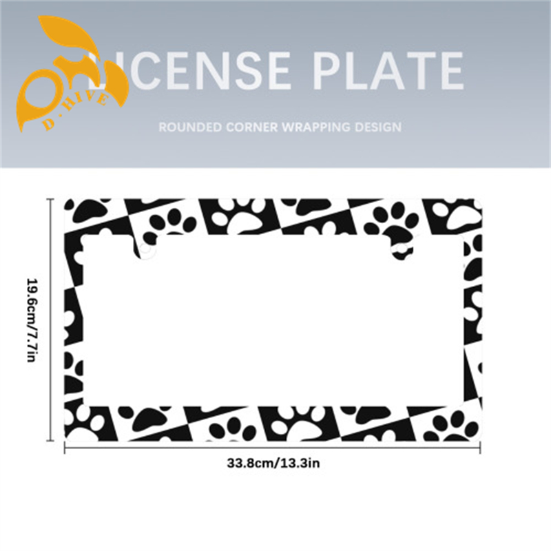 Free Shipping hot designer customized Exterior Accessories License Plate Frames Japanese license plate holder printing fashion