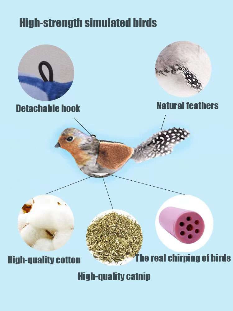 GiGwi is a cat toy that helps cats relax and enjoy themselves. It simulates the sounds of birds and can call pets Electric toys