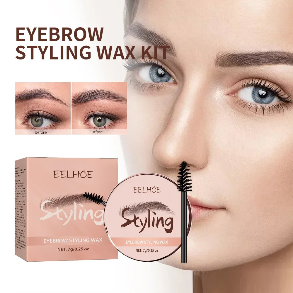 EELHOE Eyebrow Styling Shape Gel Highlights Eyebrow Lamination Effect Not Easy To Makeup Natural 3-dimensional Eyebrow 250515