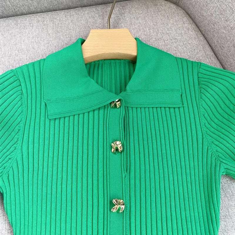Yuoomuoo Summer Maxi Knit Black Green Long Bodycon Korean Fashion Ruffle Ladies Dresses Elegant Office Women Dress Designer