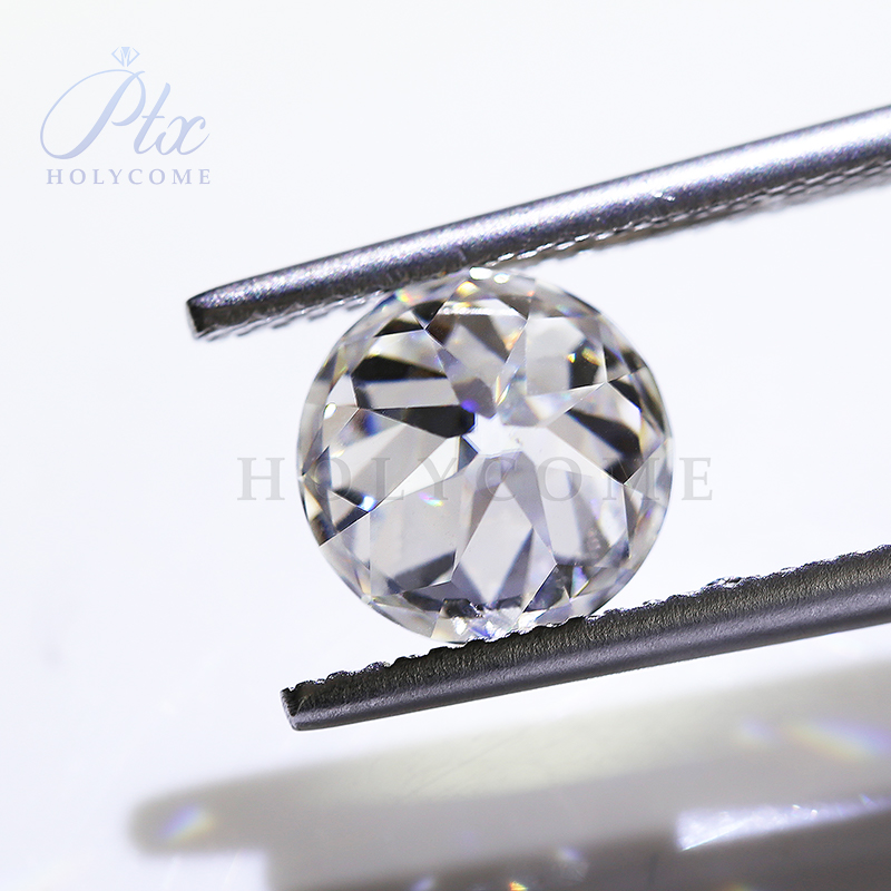 Jubilee Cut Moissanite Hot Sale New Loose Multi Colors Round Shape VVS Moissanite Diamond for Making Jewelry Ring Bead Wholesale